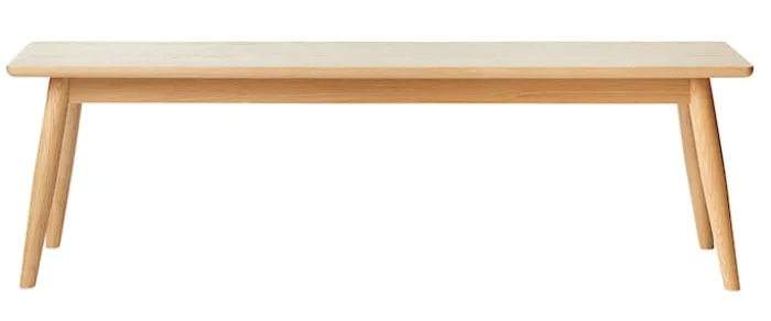 Ławka drewniana Visimmy 150 cm dąb