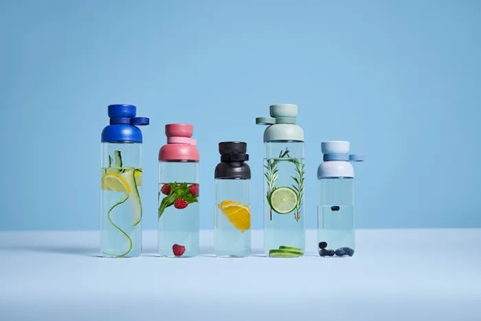 Butelka na wodę Vita 700 ml różowa