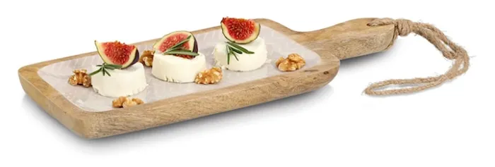 Deska do serwowania Cherrey drewno mango beżowa