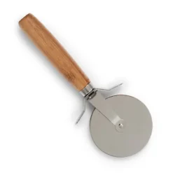 Deska i radełko do pizzy Wondle z bambusa