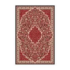 Dywan Basal Folk 5 bordo 200/300