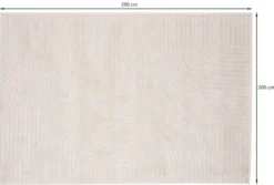 Dywan Bloccle 200x290 cm kremowy
