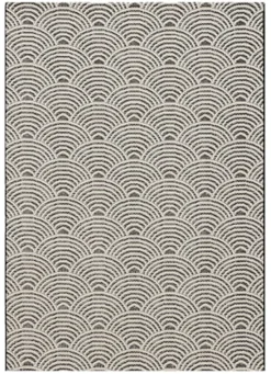 Dywan Jersey 120x170 cm beżowo-czarny