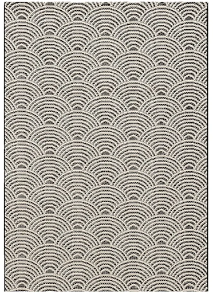 Dywan Jersey 120x170 cm beżowo-czarny