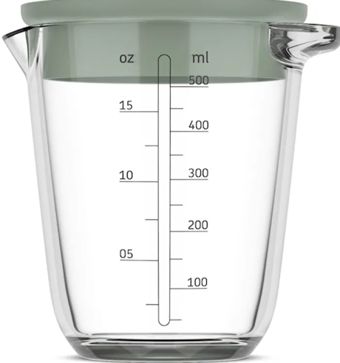 Dzbanek z miarką i pokrywką Chef It 500 ml zielony
