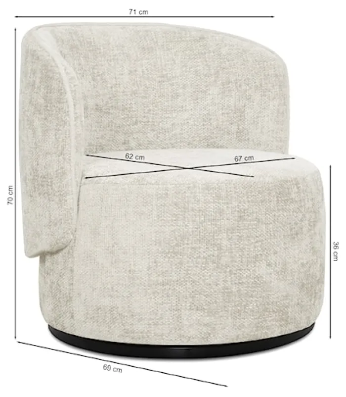 Fotel obrotowy Zambini zielony szenil