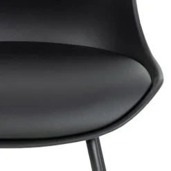 Hoker Schino podstawa 60 cm czarna ekoskóra