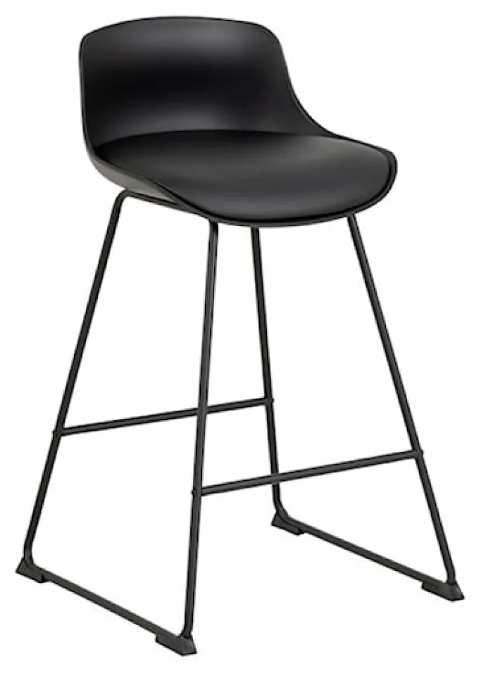 Hoker Schino podstawa 60 cm czarna ekoskóra