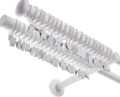 Karnisz Modern 240 cm podwójny biały