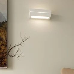 Kinkiet ceramiczny Vega Line biały