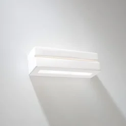Kinkiet ceramiczny Vega Line biały
