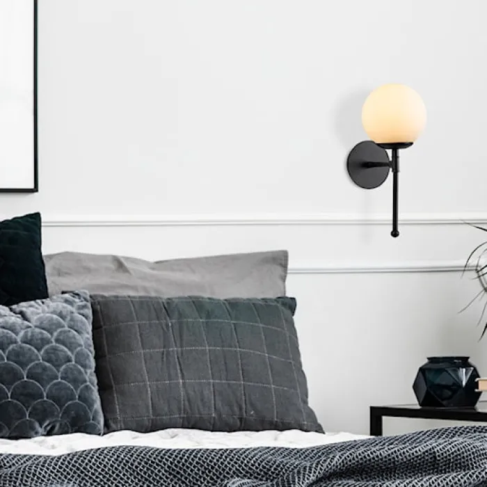 Kinkiet ścienny Tuiren czarny