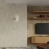 Kinkiet Debesis ceramiczny biały