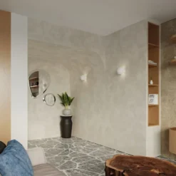 Kinkiet Debesis ceramiczny biały