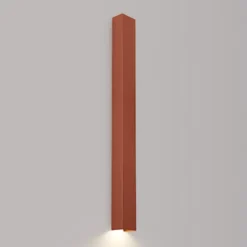 Kinkiet Freya 90 cm ochra czerwona