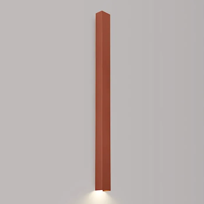 Kinkiet Freya 120 cm ochra czerwona