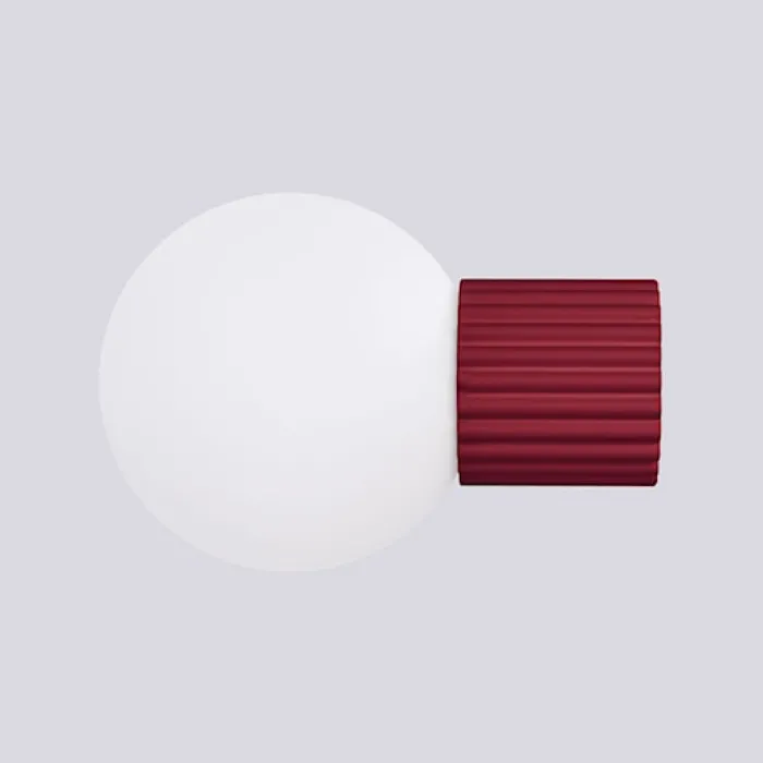 Kinkiet Halo burgund IP44