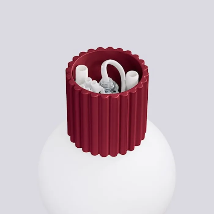 Kinkiet Halo burgund IP44