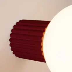 Kinkiet Halo burgund IP44