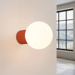Kinkiet Halo ochra czerwona IP44