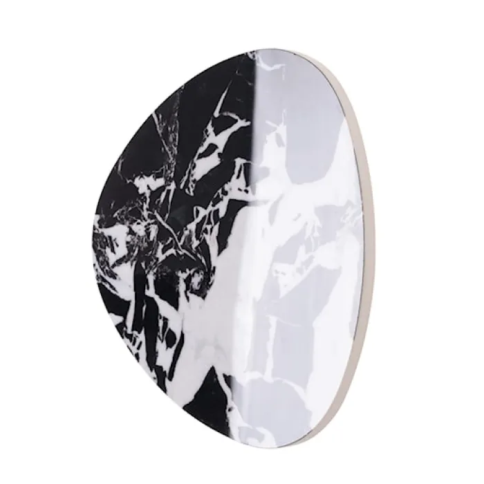 Kinkiet kamienny Marbles 28 cm czarny