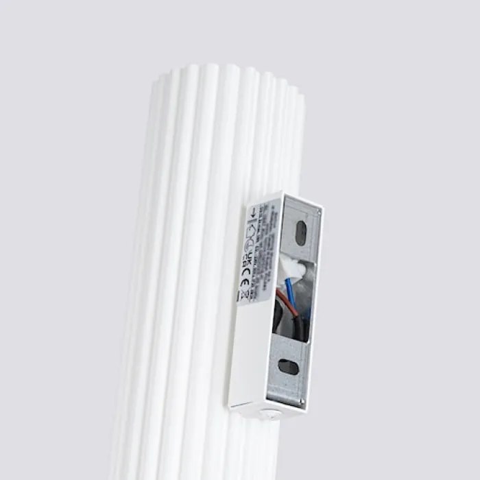 Kinkiet Karbon 20 cm biały