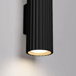 Kinkiet Karbon 30 cm czarny