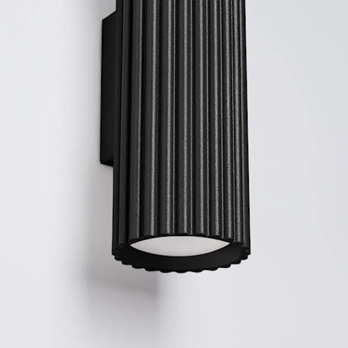 Kinkiet Karbon 20 cm czarny