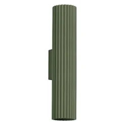 Kinkiet Karbon 30 cm zielony oliwkowy