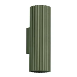 Kinkiet Karbon 20 cm zielony oliwkowy