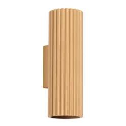 Kinkiet Karbon 20 cm złoty