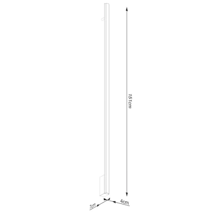Kinkiet Lagom LED 150 cm biały 3000K