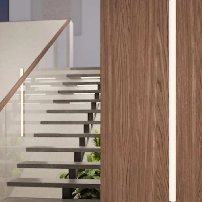 Kinkiet Lagom LED 90 cm złoty 4000K