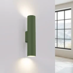 Kinkiet Lagos 2 zielony oliwkowy