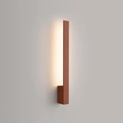 Kinkiet Lahti LED 50 cm ochra czerwona 3000K