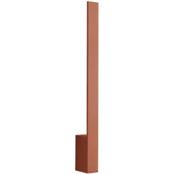 Kinkiet Lahti LED 50 cm ochra czerwona 3000K