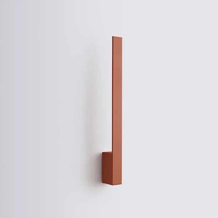 Kinkiet Lahti LED 50 cm ochra czerwona 3000K
