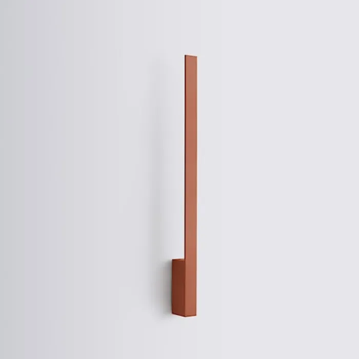 Kinkiet Lahti LED 70 cm ochra czerwona 3000K