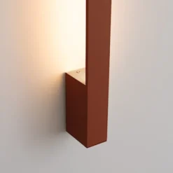 Kinkiet Lahti LED 70 cm ochra czerwona 3000K
