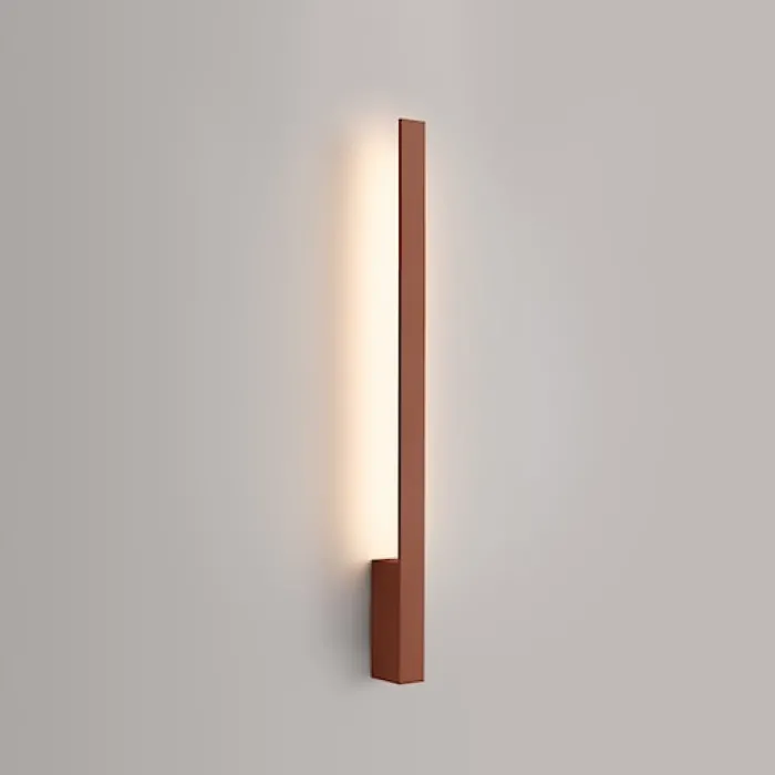 Kinkiet Lahti LED 70 cm ochra czerwona 3000K