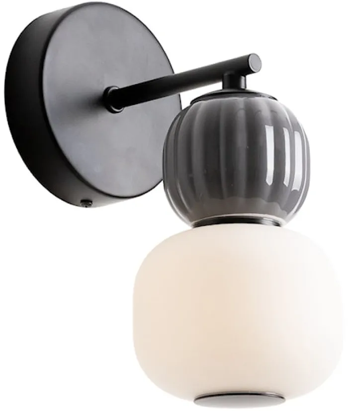 Kinkiet LED Modern x1 ciemny szary