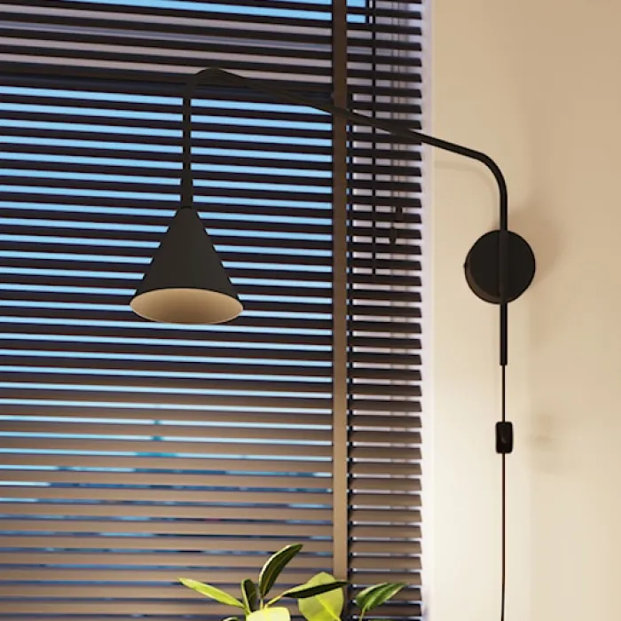 Kinkiet Nox czarny