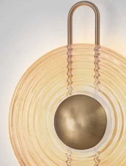 Kinkiet Ollique LED 60 cm złoty