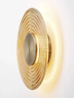 Kinkiet Ollique LED 30 cm złoty