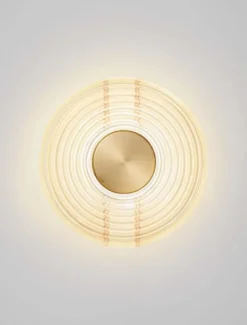 Kinkiet Ollique LED 30 cm złoty