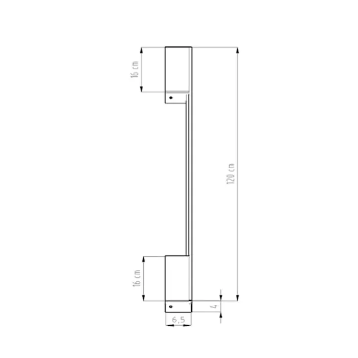 Kinkiet Sappo LED 120 cm beżowy 4000K
