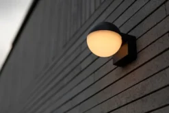 Kinkiet zewn臋trzny Looma LED szary