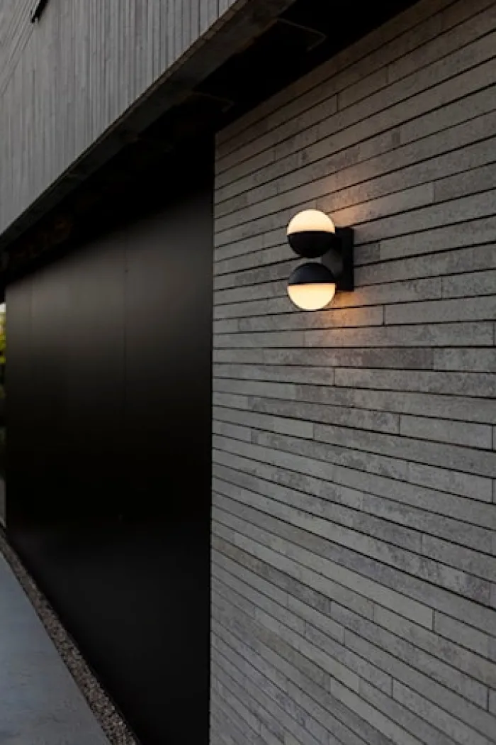 Kinkiet zewnętrzny Looma LED x2 szary