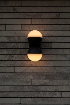 Kinkiet zewnętrzny Looma LED x2 szary
