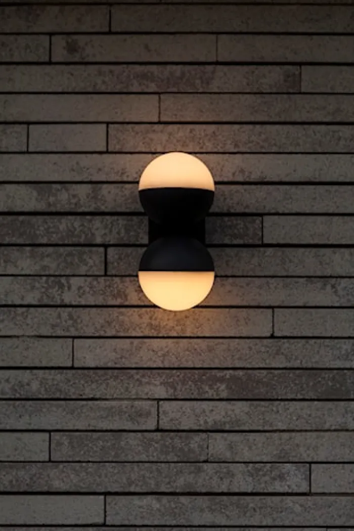 Kinkiet zewnętrzny Looma LED x2 szary